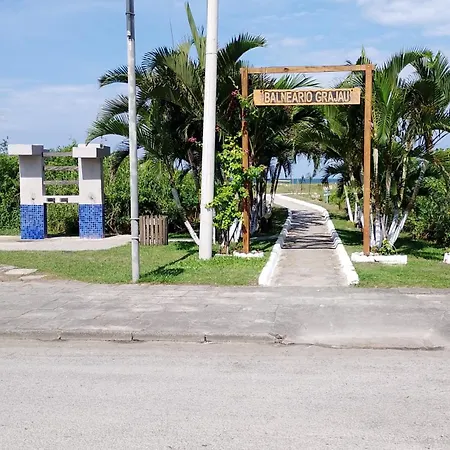 Casa Na Praia Com Piscina E Ar Condicionado Para 7 Pessoas Balneario Praia do Leste Exterior photo