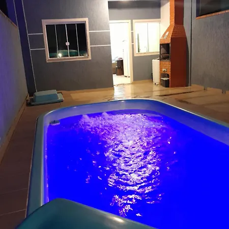 Casa Na Praia Com Piscina E Ar Condicionado Para 7 Pessoas Balneario Praia do Leste Exterior photo