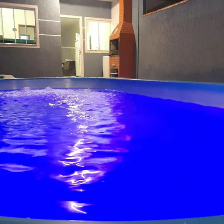 Casa Na Praia Com Piscina E Ar Condicionado Para 7 Pessoas Balneario Praia do Leste Room photo
