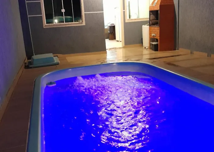 Casa Na Praia Com Piscina E Ar Condicionado Para 7 Pessoas